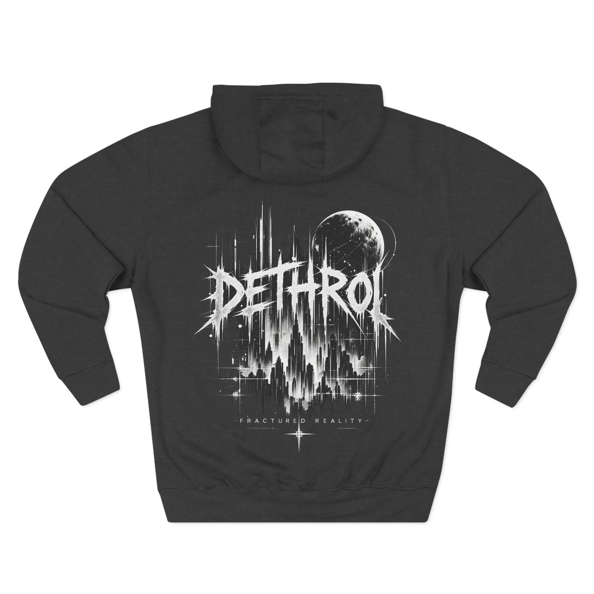 DETHROL Fractured Reality Graphic Hoodie